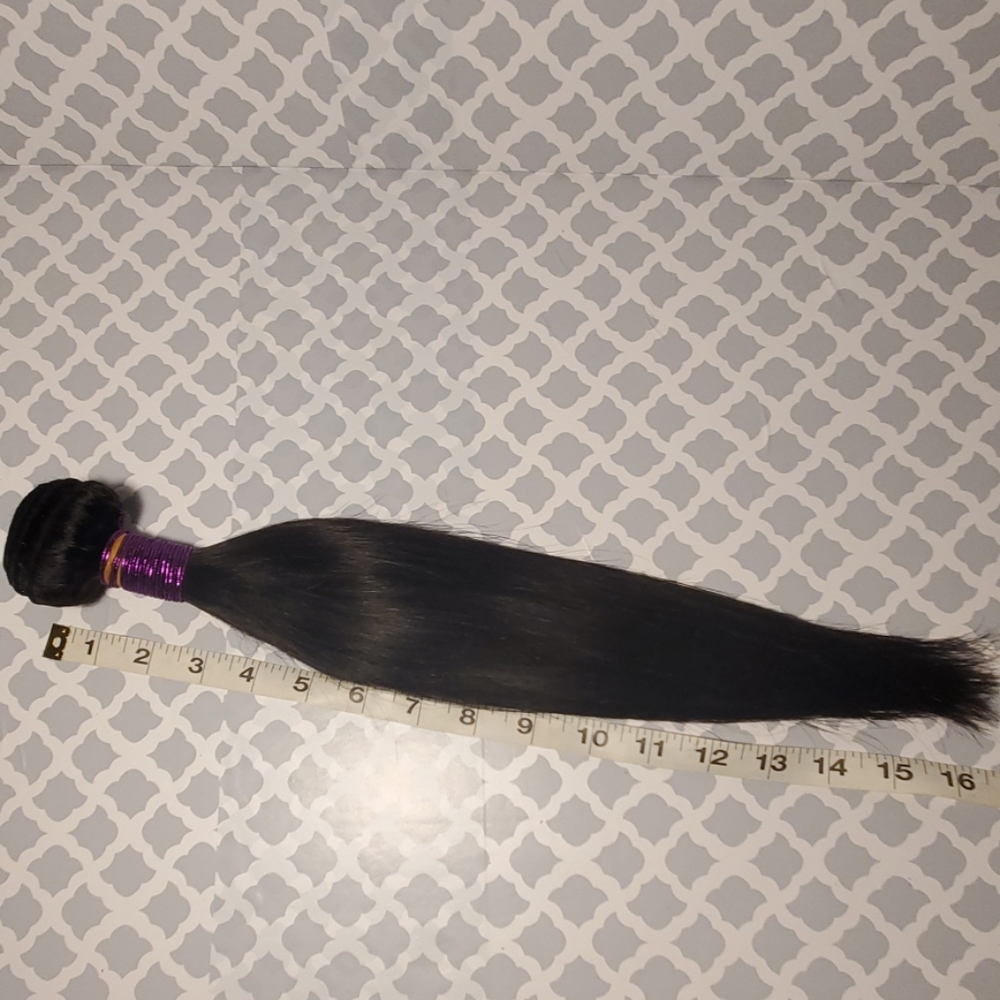 100% Real human hair 16" inch extensions